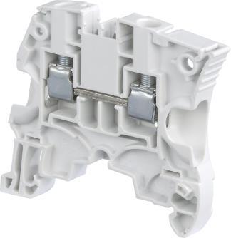 Technical Datasheet SNK6008D00 Catalogue Page ZS6 Screw Clamp Terminal Blocks Feed-through Save space by connecting conductors up to 6 mm² (without insulated ferrule, CB