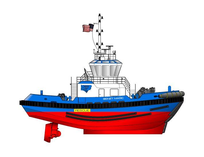 8 th Contract in 5 Years ASD 24/60 is 4 th Signet Tug in 12 Months 19 November 2012, Pascagoula, Mississippi: Signet Maritime Corporation is pleased to announce awarding the Vancouver-based design