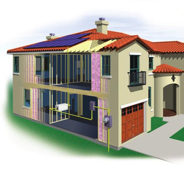 SunLine SOLAR ELECTRIC HOME POWER SYSTEM Solar Panels convert sunlight instantly into DC electric power.
