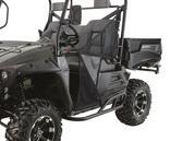 protect your UTV while putting it through rough terrain. The Nerf Bars are black powder coated and come with all necessary hardware and instructions for installing.