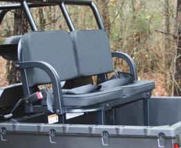 ACCESSORIES Universal Deluxe Rumble Seat (Black) Transform your UTV from a workhorse, hauling machine to an off-road taxi - dressed for a Sunday