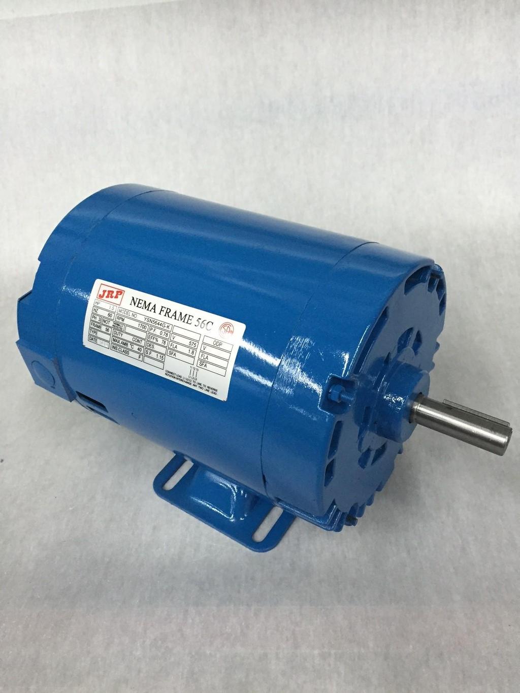 SINGLE PHASE DRIP-PROOF MOTORS HP RPM VOLTS FRAME AMPS WT. LIST 30 V. DIMENSION LBS /3 75 5/08-30 56 3. 9.38 8 30.00 $ / 75 5/08-30 56 5.4 9.88 335.00 $ 3/4 75 5/08-30 56 4.4 0.88 6 36.