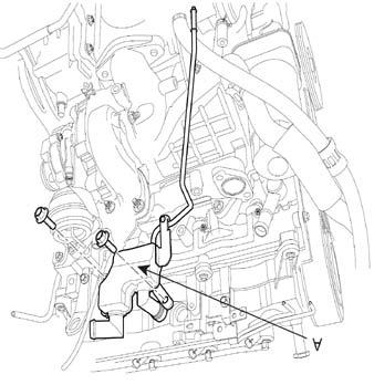 Engine Mechanical System 71 Intake and Exhaust system Exhaust manifold 1. Remove the intercooler hose 2. Remove the air intake hose clamp 3. Disconnect the engine wire harness 7.