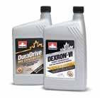 Petro-Canada Automatic Transmission Fluids Automatic Transmission Fluids DEXRON -VI PRODUCT PERFORMANCE FEATURES CREDENTIALS Delivers 2X the service life of the former DEXRON-III (H) ATF fluids.