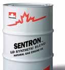 80% wt ash) SENTRON MID ASH 40 is recommended for use in high performance, 4-stroke cycle gas engines requiring a medium ash content. Not recommended for engines fitted with catalytic converters.