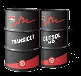 METAL WORKING OILS WHAT APPLICATION IS THIS METAL WORKING OIL BEING USED FOR? Cutting Oils PERFORMANCE BENEFITS CUTSOL Soluble Cutting Oils are used where rapid heat removal is a major requirement.