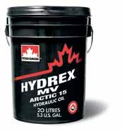 PERFORMANCE BENEFITS HYDREX AW are premium performance, long-life anti-wear hydraulic fluids. HYDREX MV fluids are designed for use in wide temperature ranges.