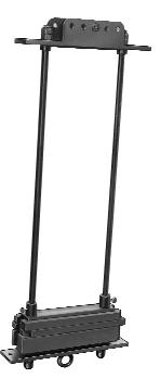 Wire Guide Arbors 85 Series 007-85x04 Single Purchase Wire Guide Arbor Single Purchase Arbors Used in wire guided systems to hold counterweight that balances the batten load Arbor tops and bottoms