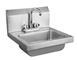 Description Shipping Dimensions Weight (lbs) W D H SIH-FW Faucet for hand sink