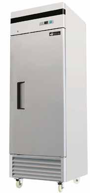 Refrigeration Reach-in Fridges VERSA-CHILL SERIES C1-27VC C2-54VC C3-82VC REACH-IN FRIDGE FEATURES High quality Stainless Steel cabinets -- Features 22 gauge, Type 430 Stainless Steel interior walls