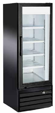 Refrigeration Refrigerated Merchandisers C1-21GD C1-27GD C3-78GD GLASS DOOR REFRIGERATED MERCHANDISER FEATURES Evaporator fan motor that stops when door is open to conserve energy Removable gasket