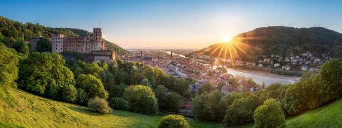 We visit the small museum dedicated to him in his old workshop. Then it is on to wonderful Heidelberg, where we visit the fantastic castle overlooking the town.