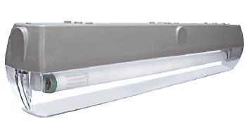 Vandalite Vandalite is a surface mounted fluorescent luminaire that, as it s name implies, is a tough, dust and watertight product for situations
