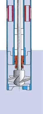 diameter of the pump tube in stainless steel as the pump works without any additional components Light and