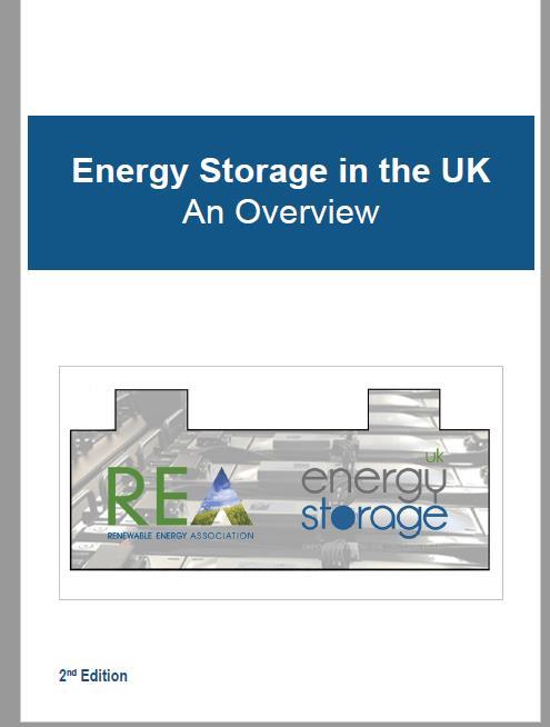Storage Projects in the UK- REA Database Energy Storage in