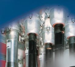 The high voltage compartments are designed as hermetically sealed pressure systems in accordance with IEC 62271-1.