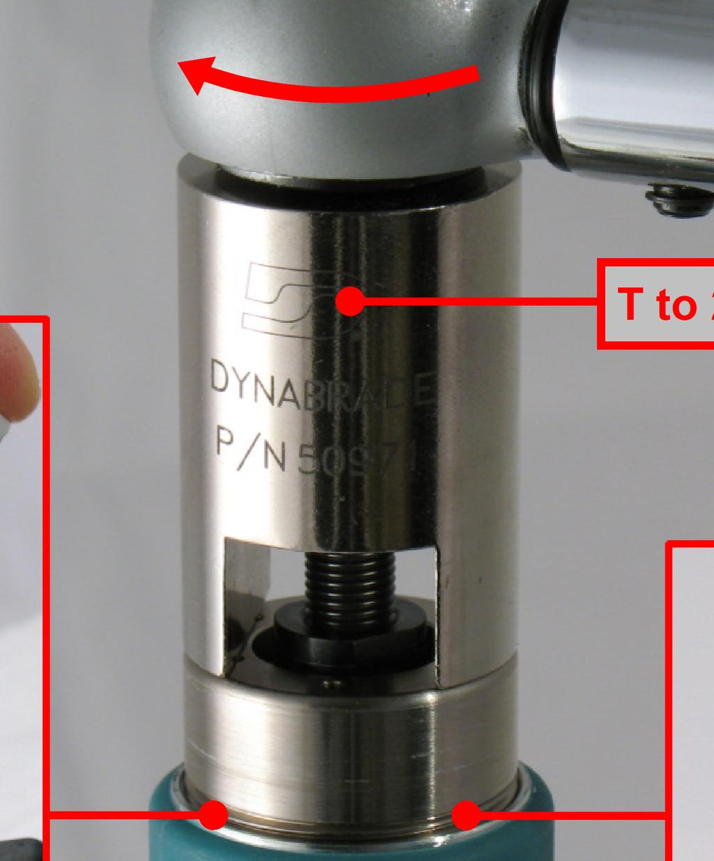 Apply a small amount of Loctite #567 or equivalent the 04087 Lock