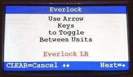 EVERLOCK INSTRUCTIONS (CONT) Everlock The Everlock feature allows the scale to be permanently locked in KG (metric) or LB (imperial) units.