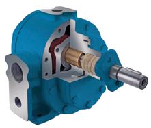 23 Mobile Hydraulics Solutions Asphalt gear pumps BTH Asphalt gear pumps BTH with heating chamber Displacement Working pressure