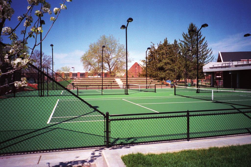 Forward Throw reflector designed to light the court area uniformly, while eliminating stray light and producing a sharp backside cutoff.