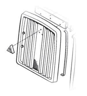 Decals, Decal Kits Description Component(s) Part No. AESTHETICS GRILLE ASSEMBLY 8010, 8030, 8050, 8070, 4W220 Part No. 70264026V GRILLE SCREEN Attaches to Grille Assembly Part No.