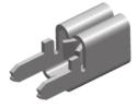 n These receptacles mate easily with standard male terminals, posts, and blade or fuse type terminals. n They withstand repeated mating, shock, vibration, and temperature cycling.