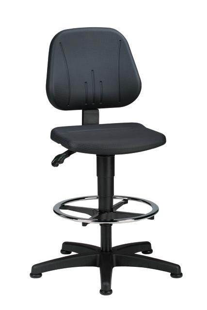 Treston Ergo has sturdy technical features accompanied with all the necessary ergonomic functions needed for healthy sitting in a production context.