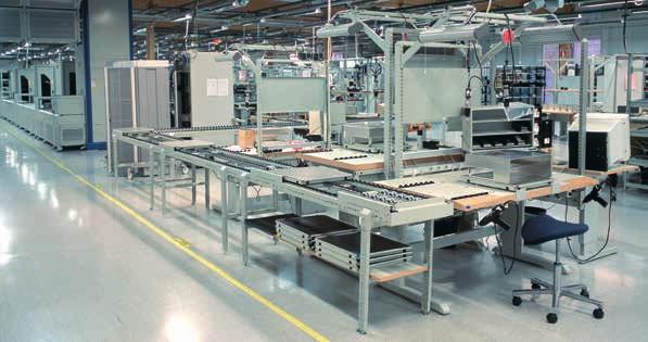 MultiLine assembly solutions WORKBENCHES MULTILINE Material flow to effective workstations In the assembly industry, workstations are well planned and designed since they must function as well as