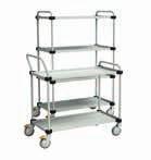 150 KG 300 KG 350 KG Universal trolley WTR Multi trolley Basic trolley Most often combined with WB workstations to provide extra storage space.
