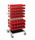 With three widths and two heights available this trolley is suitable for a wide range of needs.
