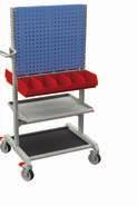 Basic trolley Equip your trolleys with shelves, tops and other accessories to fit any application,