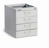 Choose from single drawer, two drawers or drawer cabinet.