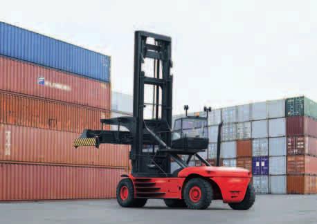 128 Stacking Laden Container Handler Gantry Truck Capacity 36000 40000 kg C 360 C 400 SERIES 356 The Linde gantry truck range brings a new dimension to the efficient handling of laden ISO containers