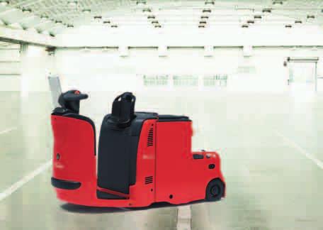 30 Transporting Electric Tow Tractor with Platform Capacity 3000 kg P 30 SERIES 132 The working environment of a tow tractor is often in confined areas such as those encountered around assembly