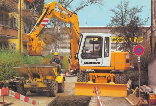 Technical Description A Hydraulic Ecavator Operating weight 9, 9 t Engine output 6 kw (76 HP) Bucket capacity,, m Hydraulic Compact Ecavators are put to work in the most confined places, and at the