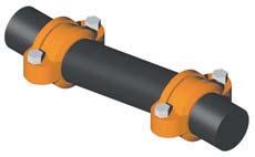 PRSSUR & DSIGN D Design ech Data Sheets: G810, G820, G830 Rigid Joints GRINNLL Rigid Couplings provide rigid gripping of the pipe.