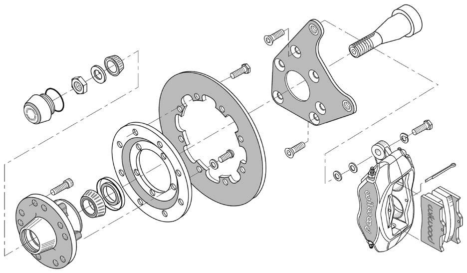 Exploded Diagram WW 140-4307 shown in illustration Applications Solid Drilled Buick Apollo 1973-1974 - Disc/Drum 10.75 WW 140-1017 WW 140-1017-D Apollo 1975-1975 3 Disc 10.