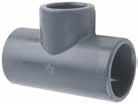 PVC CEMENTED FITTINGS 051400 90 Reducing Tee Cemented E 1 Z1 I1 E1 d1 d Z I Cod dxd1xd E E1 l l1 Z Z1 1 Weight PN Pack 051400025020 25 x 20 x 25 33 27 19 16 14 12.
