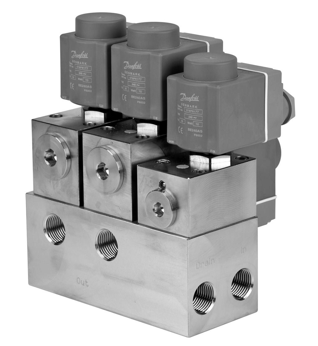 HVAC Block The HVAC blocks are especially designed for induct applications where an additional flush valve installed on the block allows to flush the system for improved hygiene.