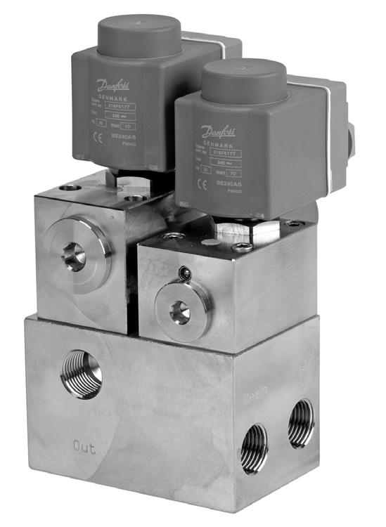 Each VDH/VDHT valve is operated by two coils (NC and NO), while the flush valve is a single coil NC valve. Please also refer to the list of code numbers on page 5.