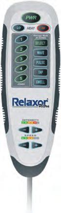 All at the touch of a button Heat Control Body Areas Massage Options 1 2 3 New simple button operation For single motor recliners we have introduced a