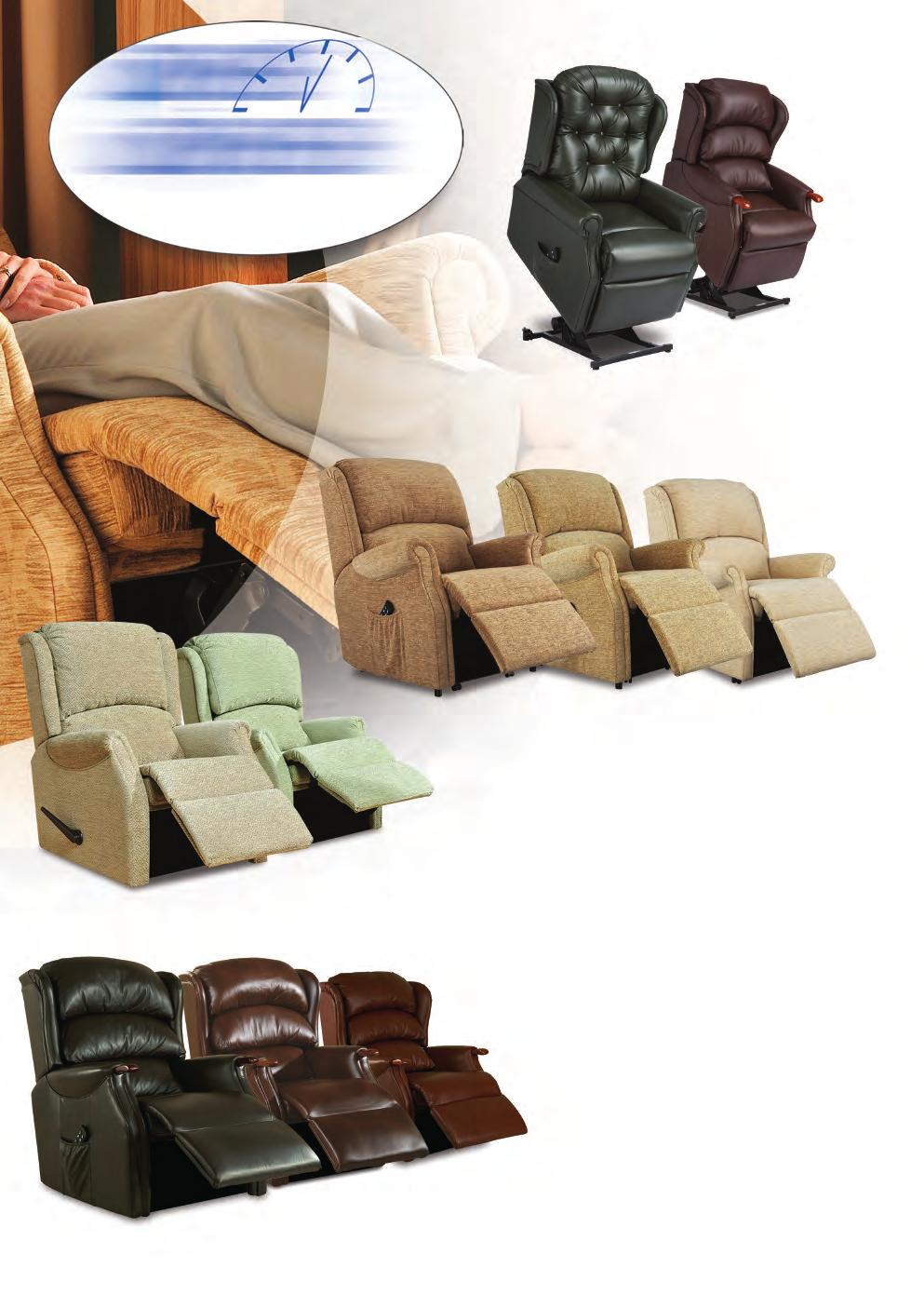 Woburn Westbury Why wait for the luxury of leather? The Woburn Grande and models plus the Westbury option are all available in a choice of three leathers on ZipSPEED delivery.