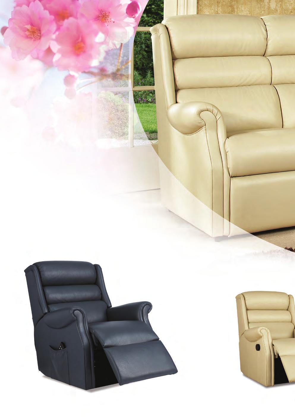 The Sovereign collection offers a 'softer-sit' springing system in the seating for even more comfort.