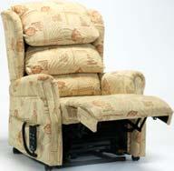 Available as a chair, handle recliner, electric recliner and dual riser recliner.