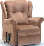 The Shirley design is available with fixed chair,