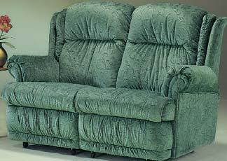 The Chloe is available as a fixed chair, two seater settee, handle operated recliner and dual riserrecliner.