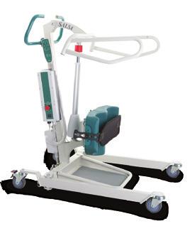 55mm 1060mm 610mm 515mm Pivot Frame Standard Yoke LA0050 - Allegro Salsa Hoist Designed as an active standing aid allowing a single carer to raise a patient into a comfortable secure standing
