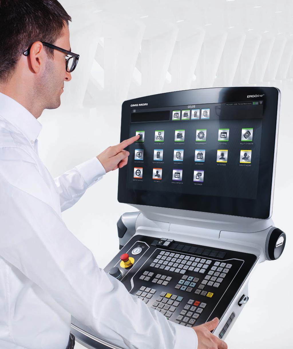 Applications and parts ê CELOS Control technology Overview Technical data Ergonomic Precise Versatile CELOS Simplified machine operation. Seamless integration of machine and company.