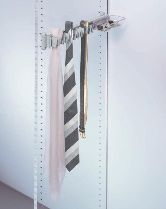 RA142A TIE AND BELT RACK - PULLOUT Including Plastic Cuff-link