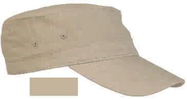ARMY CAP 100% cotton serge, 220 grs/m 2 Four embroidered vents Back